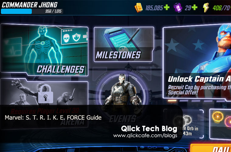 Marvel Strike Force User's Guide - Commander Jhong
