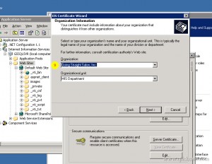 Install Thawte SSL Certificate IIS 6.0 Windows Web Server Procedure 5