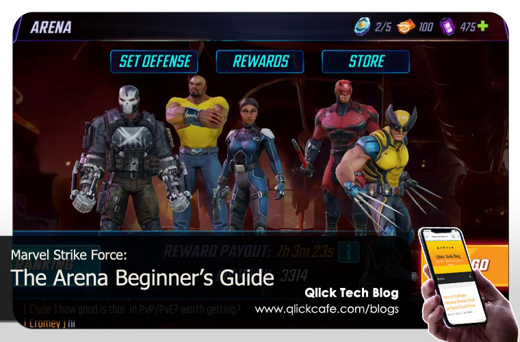 marvel strike force arena guide for beginners