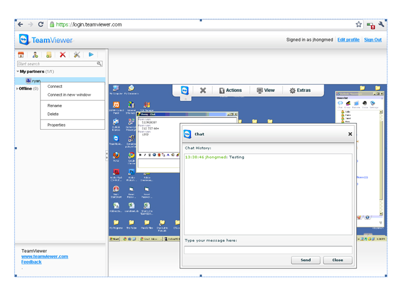 Teamviewer 6 How to Connect to your Remote Desktop using a Browser